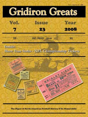 Gridiron Greats issue 23